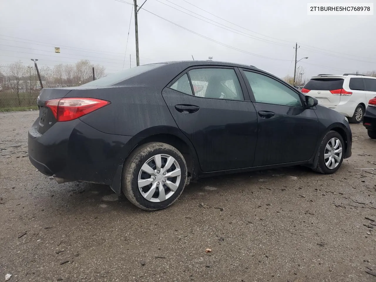 2017 Toyota Corolla L VIN: 2T1BURHE5HC768978 Lot: 80879274