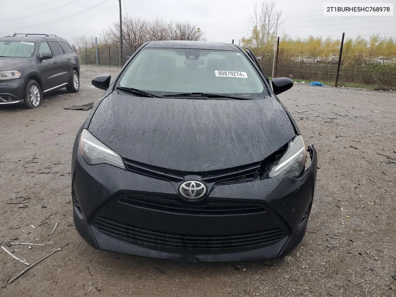 2017 Toyota Corolla L VIN: 2T1BURHE5HC768978 Lot: 80879274