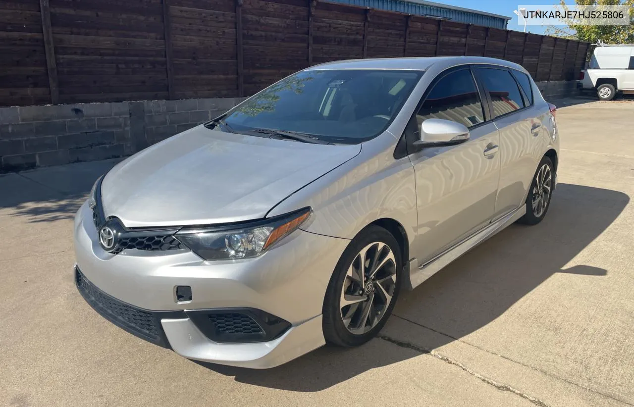 2017 Toyota Corolla Im VIN: JTNKARJE7HJ525806 Lot: 80917254