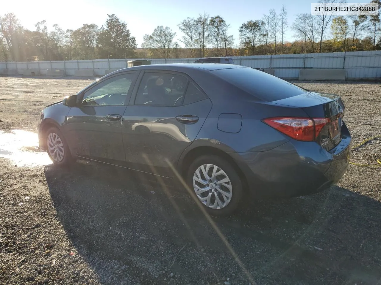 2017 Toyota Corolla L VIN: 2T1BURHE2HC842888 Lot: 81103744