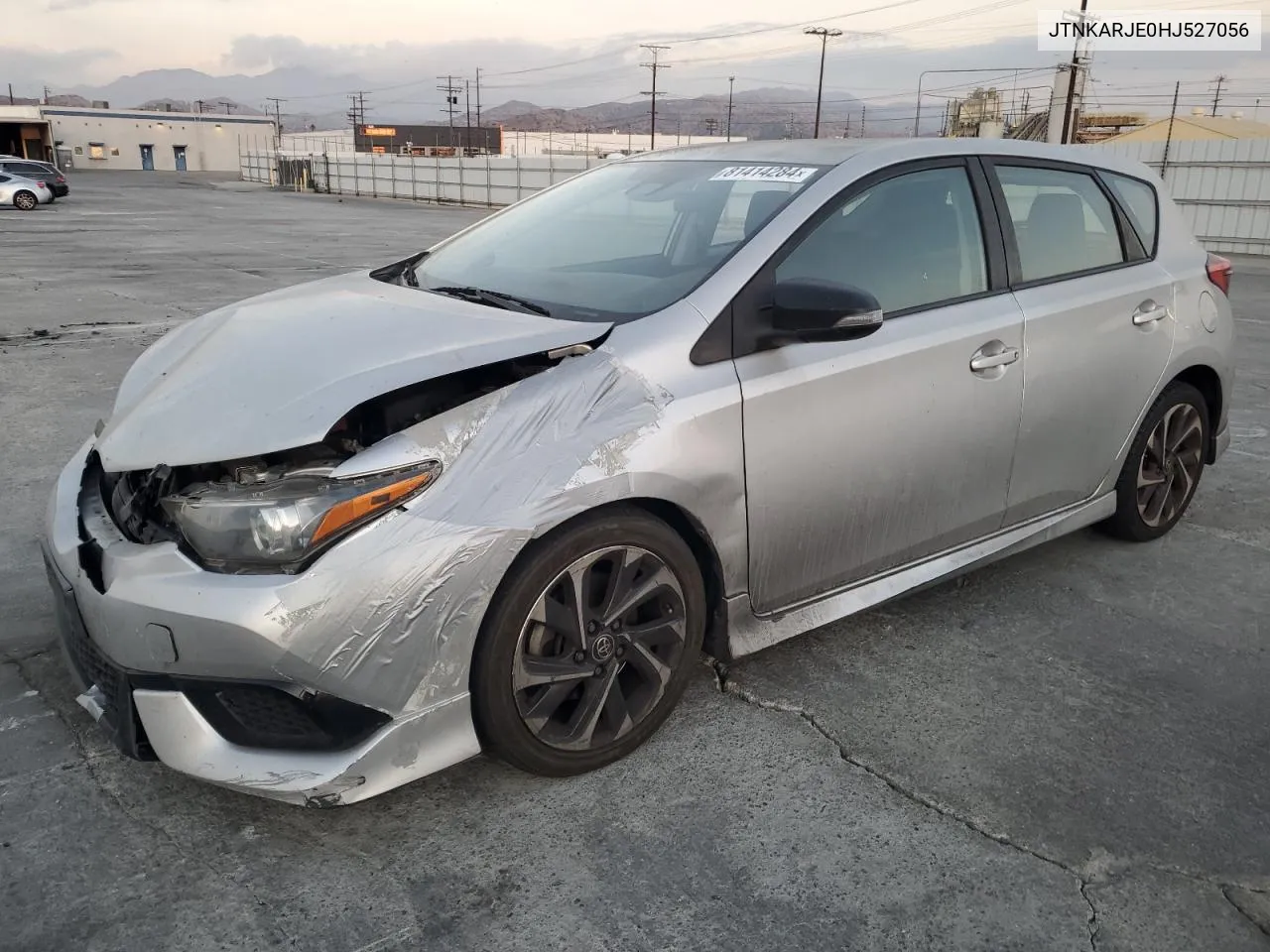 2017 Toyota Corolla Im VIN: JTNKARJE0HJ527056 Lot: 81414284