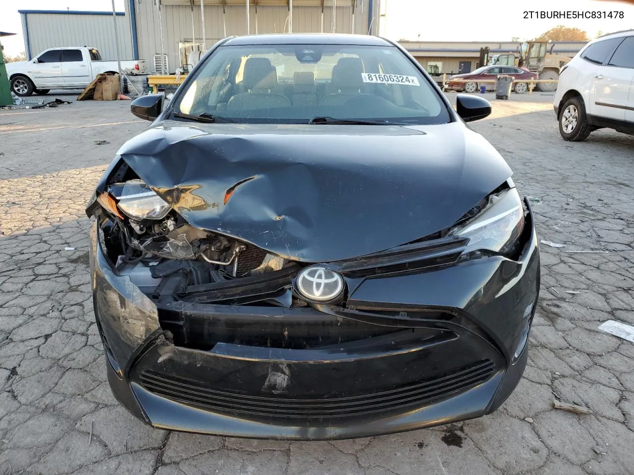 2017 Toyota Corolla L VIN: 2T1BURHE5HC831478 Lot: 81606324