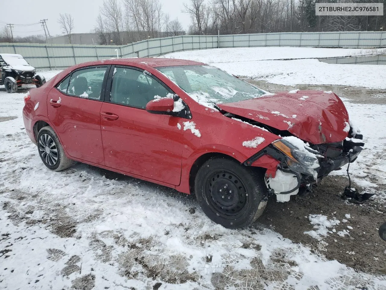 2018 Toyota Corolla L VIN: 2T1BURHE2JC976581 Lot: 47158994