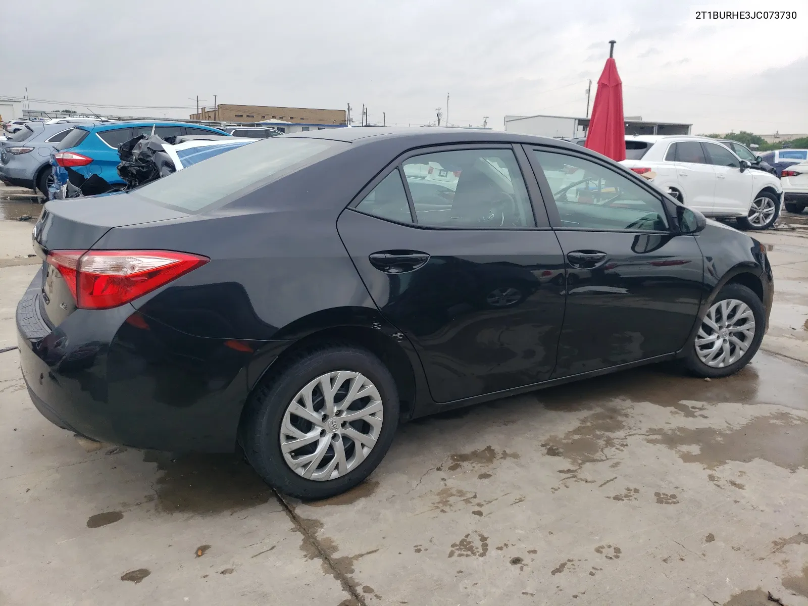 2T1BURHE3JC073730 2018 Toyota Corolla L