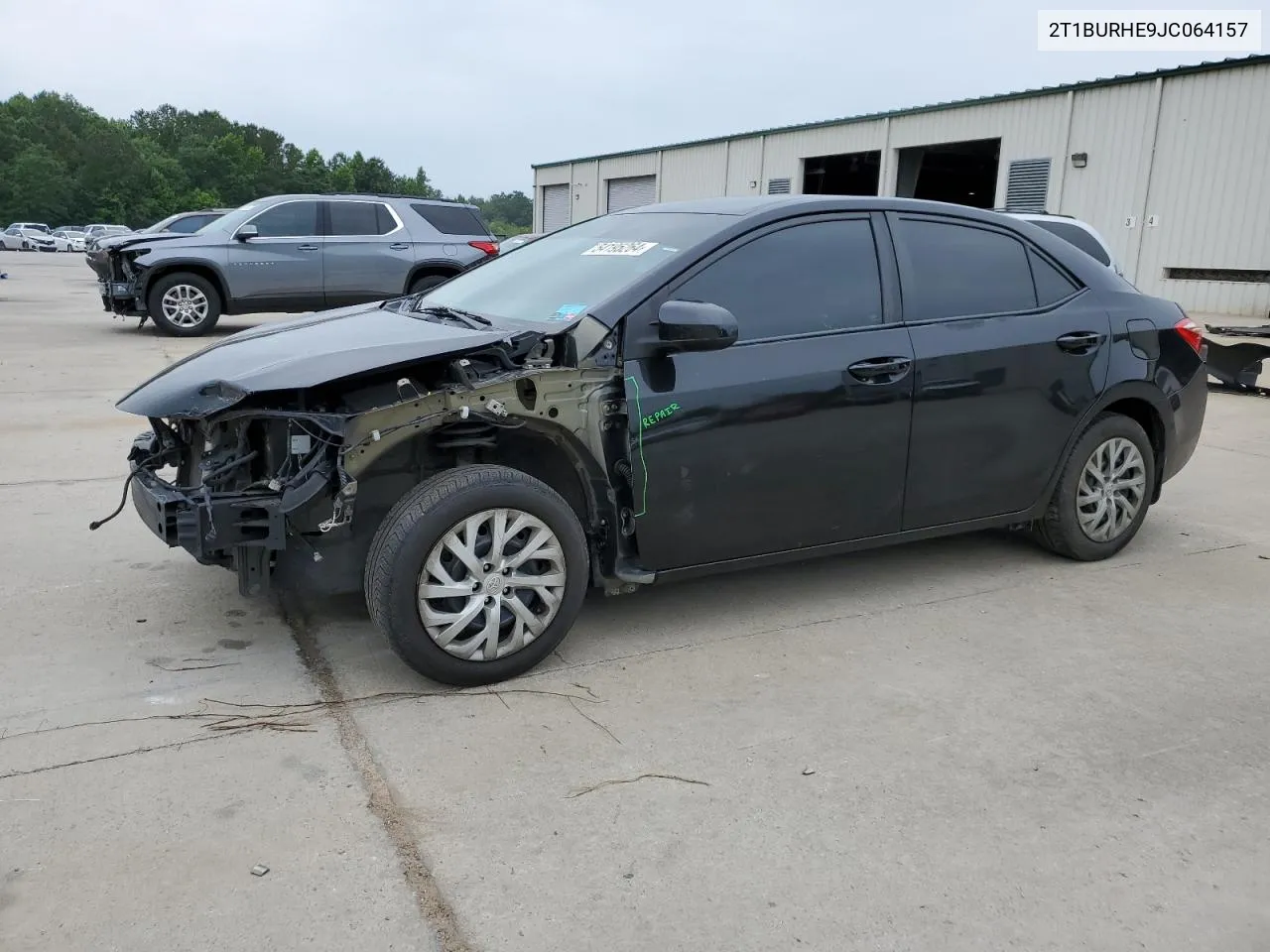 2018 Toyota Corolla L VIN: 2T1BURHE9JC064157 Lot: 54195264