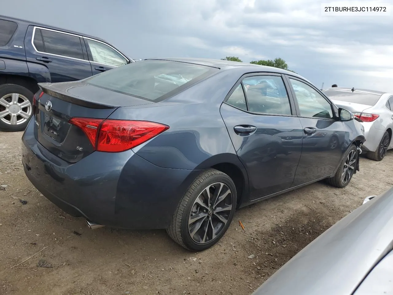 2T1BURHE3JC114972 2018 Toyota Corolla L