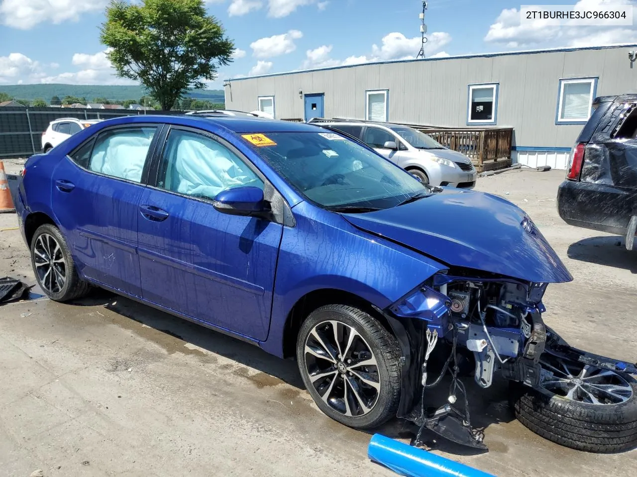 2018 Toyota Corolla L VIN: 2T1BURHE3JC966304 Lot: 58460514