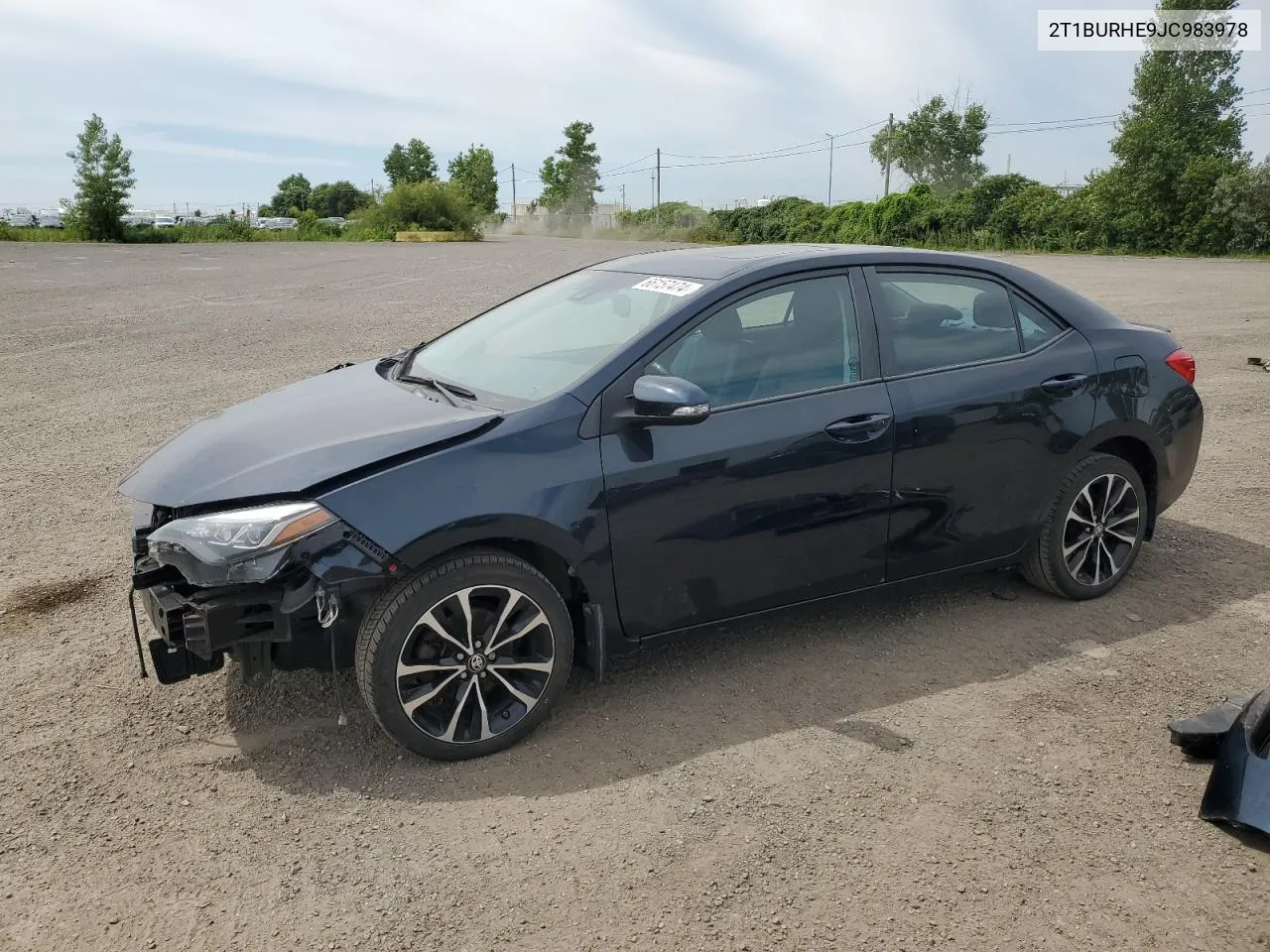 2018 Toyota Corolla L VIN: 2T1BURHE9JC983978 Lot: 66157474