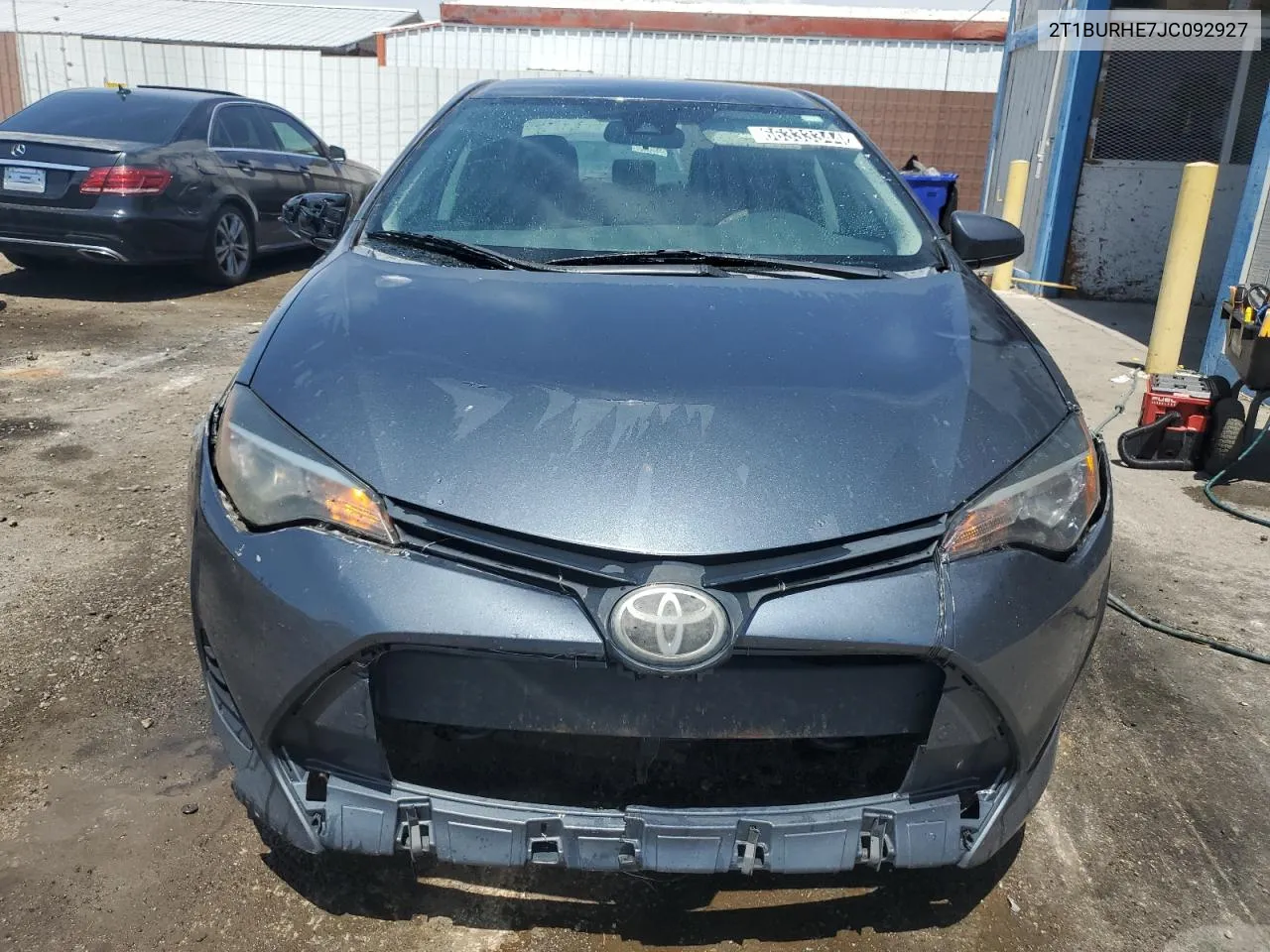 2018 Toyota Corolla L VIN: 2T1BURHE7JC092927 Lot: 66333344