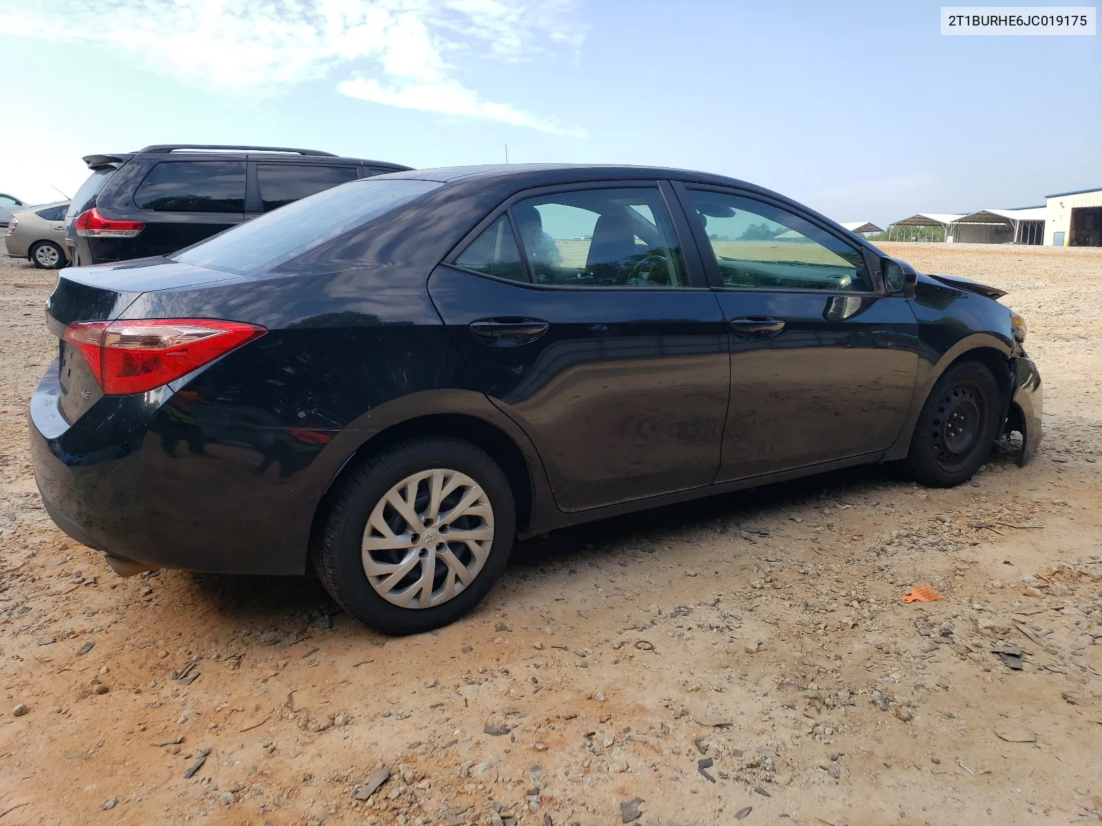 2018 Toyota Corolla L VIN: 2T1BURHE6JC019175 Lot: 66409574