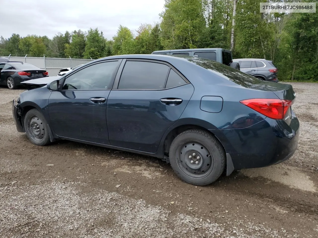 2018 Toyota Corolla L VIN: 2T1BURHE7JC986488 Lot: 67823144