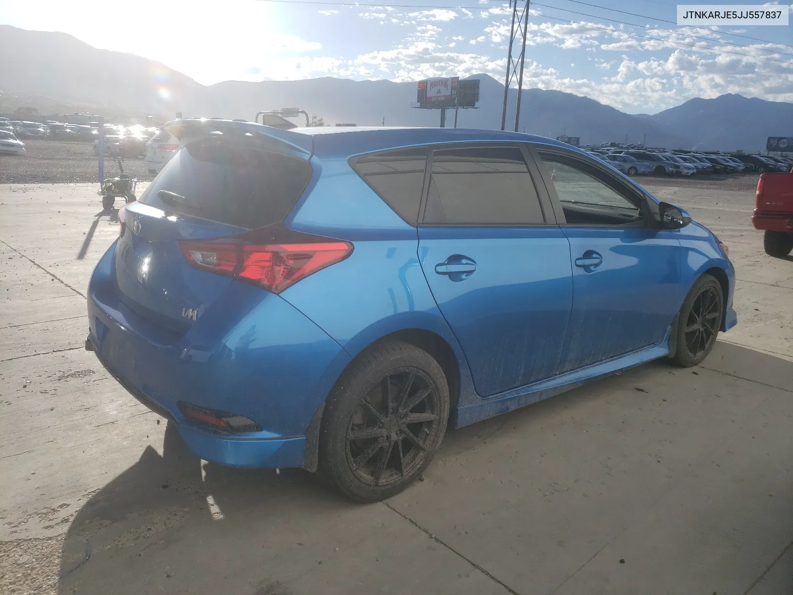 2018 Toyota Corolla Im VIN: JTNKARJE5JJ557837 Lot: 67888914