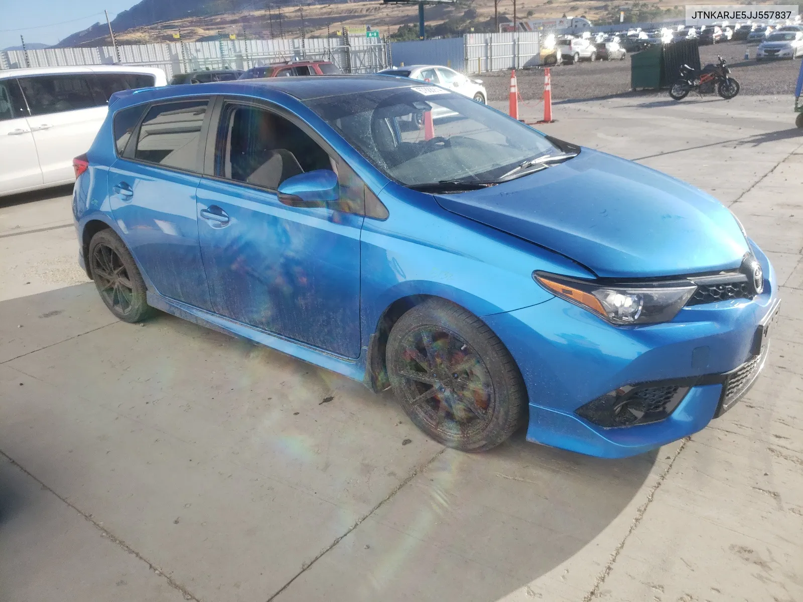 2018 Toyota Corolla Im VIN: JTNKARJE5JJ557837 Lot: 67888914