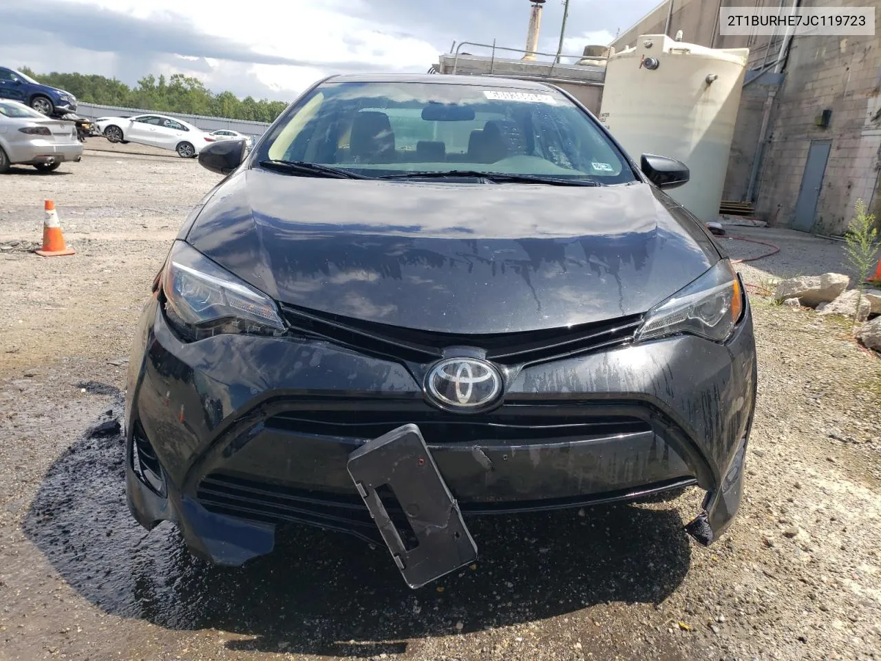 2018 Toyota Corolla L VIN: 2T1BURHE7JC119723 Lot: 68038694