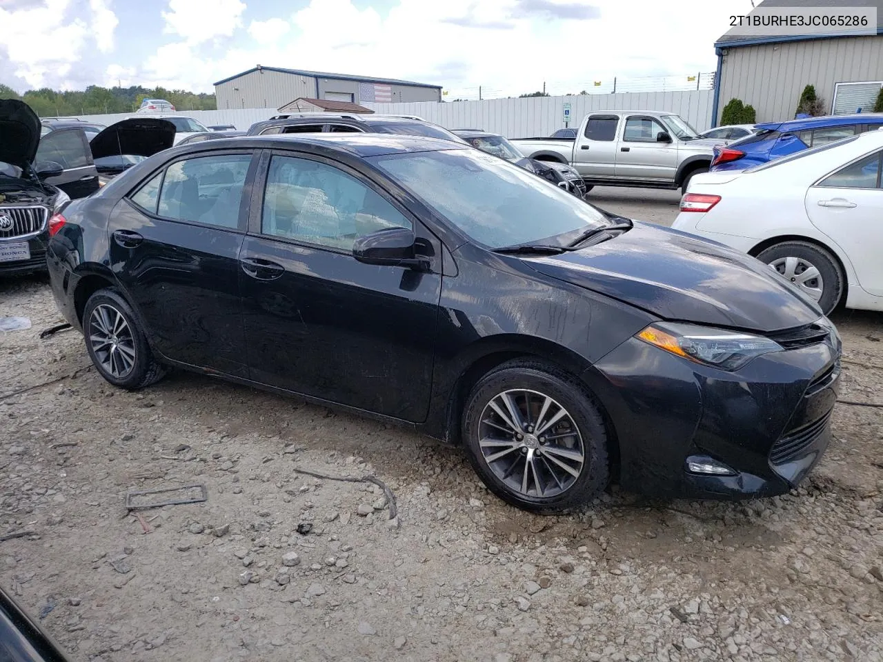 2018 Toyota Corolla L VIN: 2T1BURHE3JC065286 Lot: 68794414