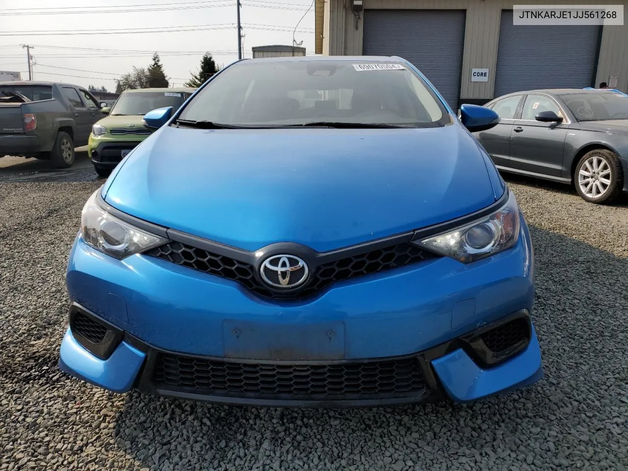 2018 Toyota Corolla Im VIN: JTNKARJE1JJ561268 Lot: 69070504