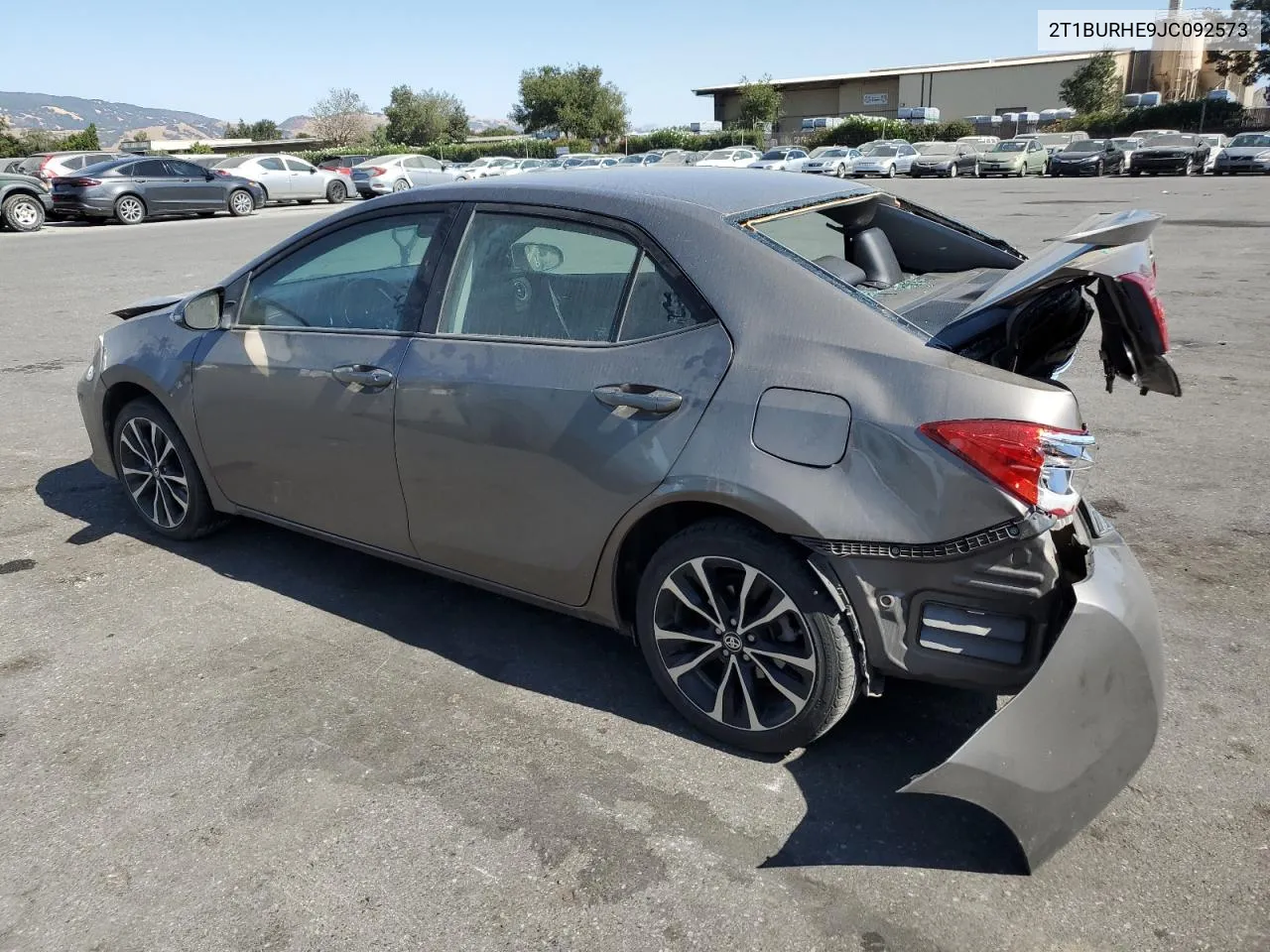 2018 Toyota Corolla L VIN: 2T1BURHE9JC092573 Lot: 69238084