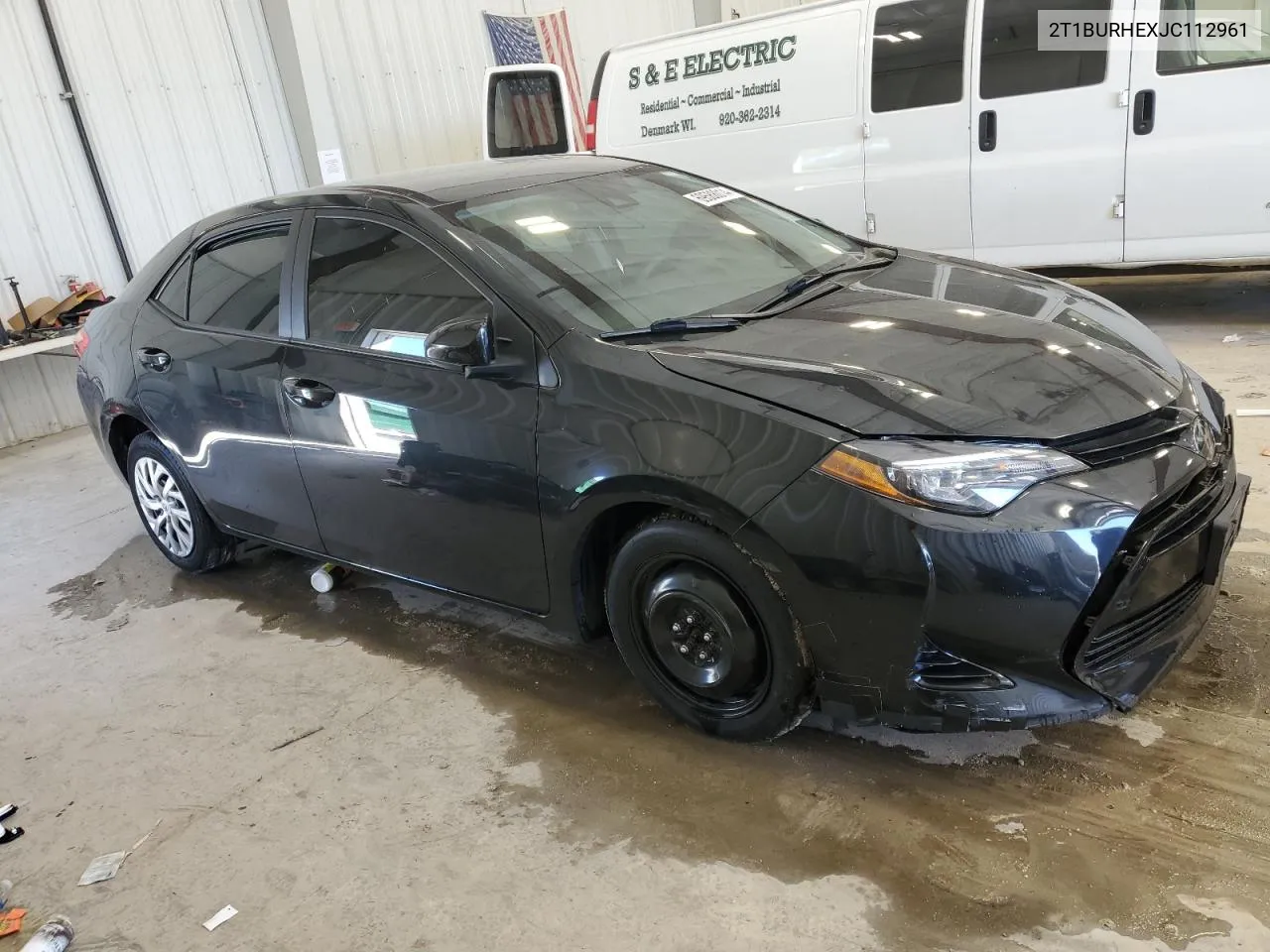 2018 Toyota Corolla L VIN: 2T1BURHEXJC112961 Lot: 69588014