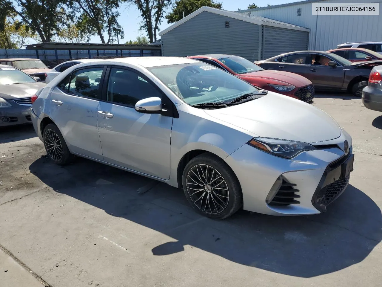 2T1BURHE7JC064156 2018 Toyota Corolla L