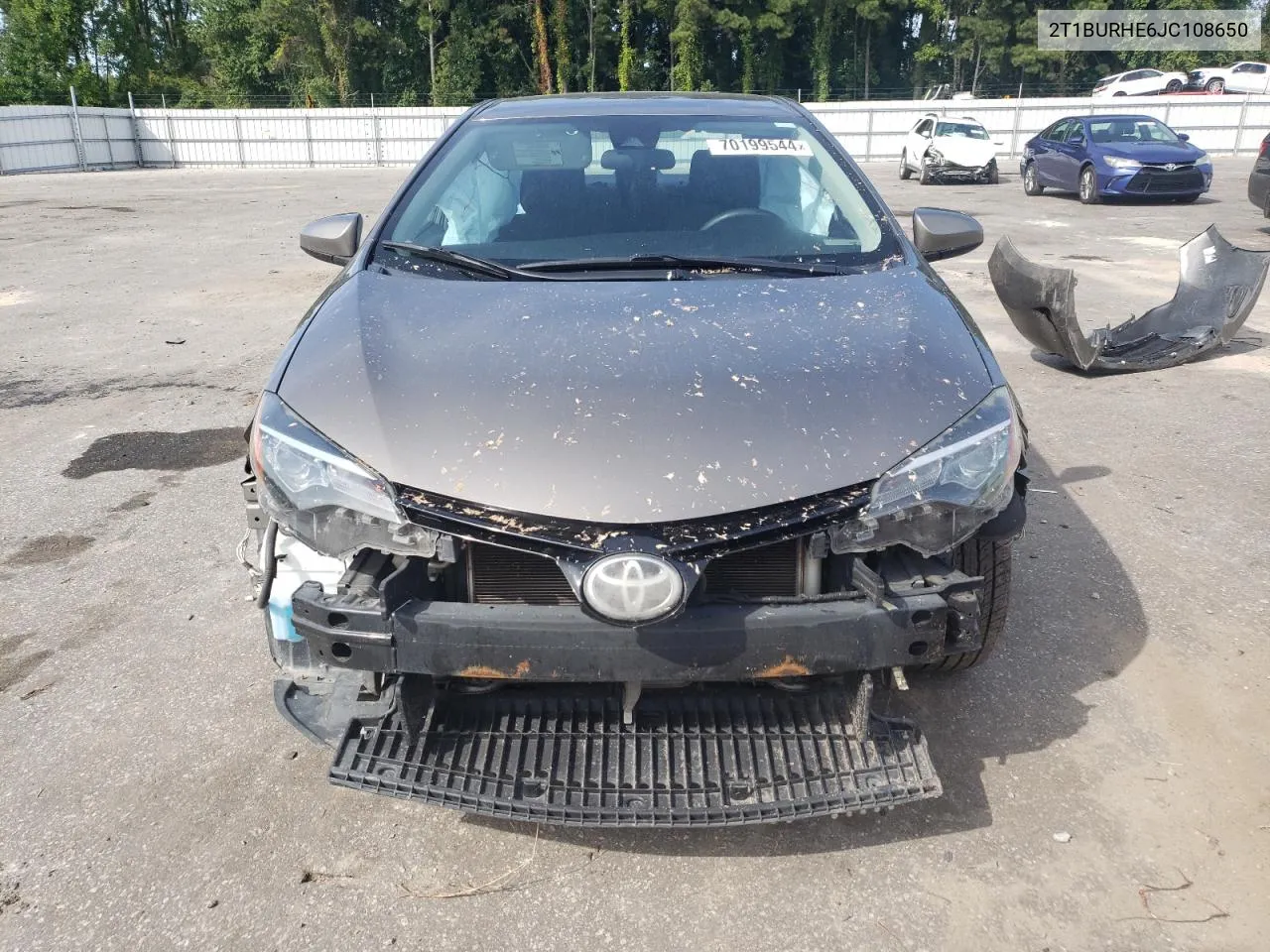 2T1BURHE6JC108650 2018 Toyota Corolla L