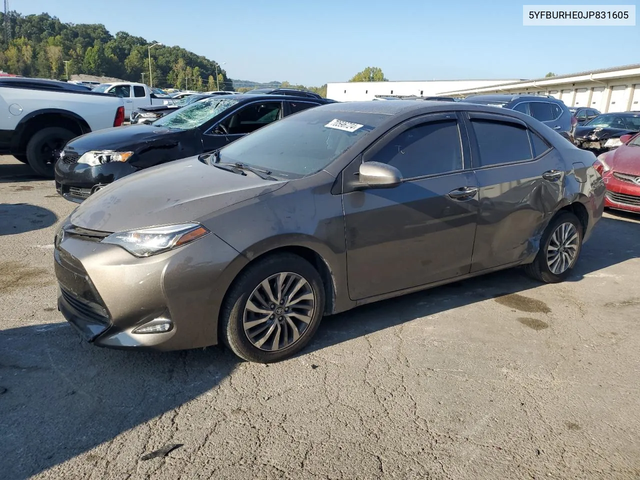 5YFBURHE0JP831605 2018 Toyota Corolla L