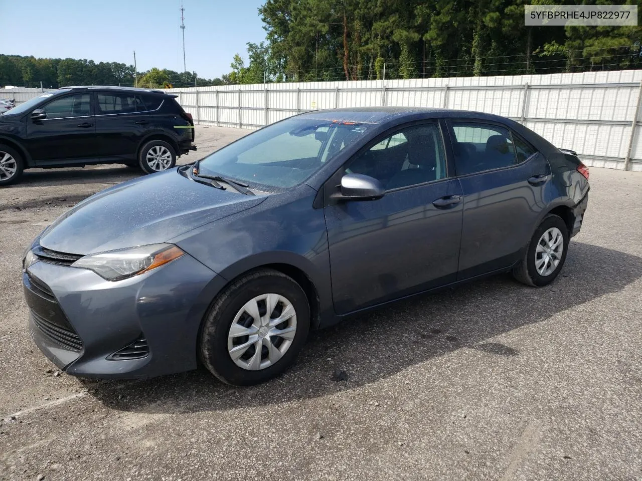 2018 Toyota Corolla Le Eco VIN: 5YFBPRHE4JP822977 Lot: 70669464