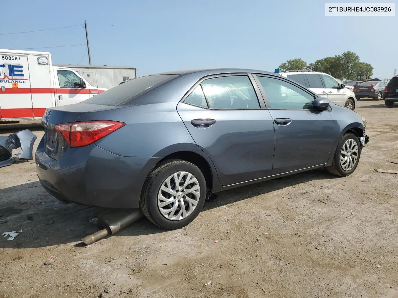 2T1BURHE4JC083926 2018 Toyota Corolla L