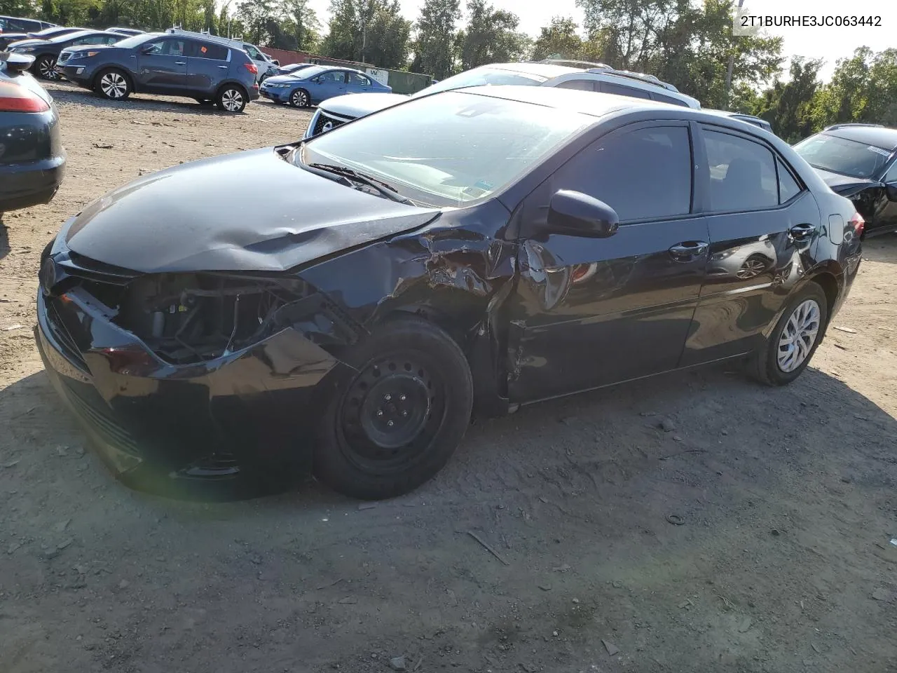 2T1BURHE3JC063442 2018 Toyota Corolla L