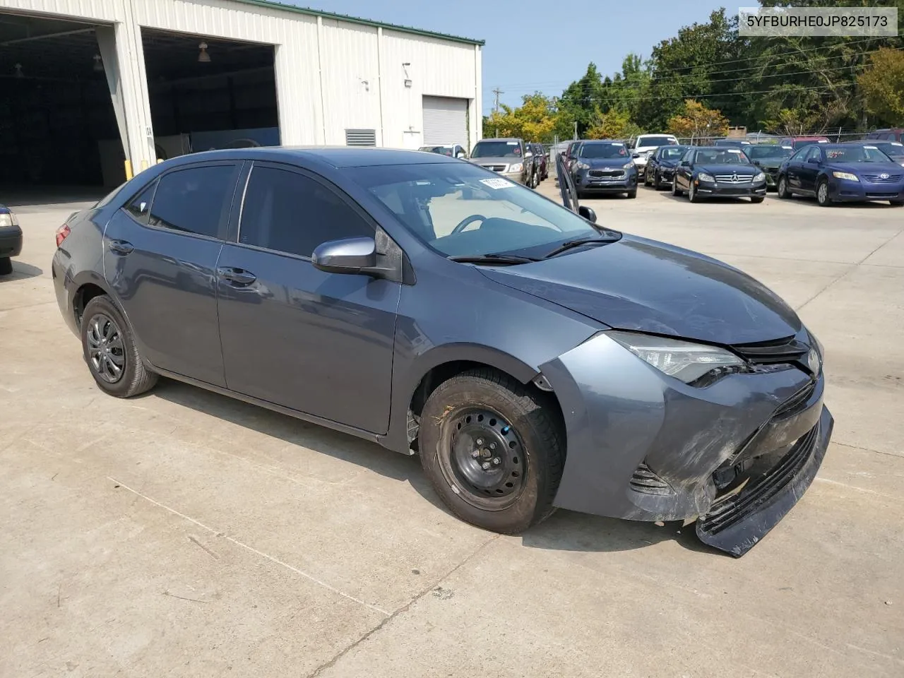 2018 Toyota Corolla L VIN: 5YFBURHE0JP825173 Lot: 70883734