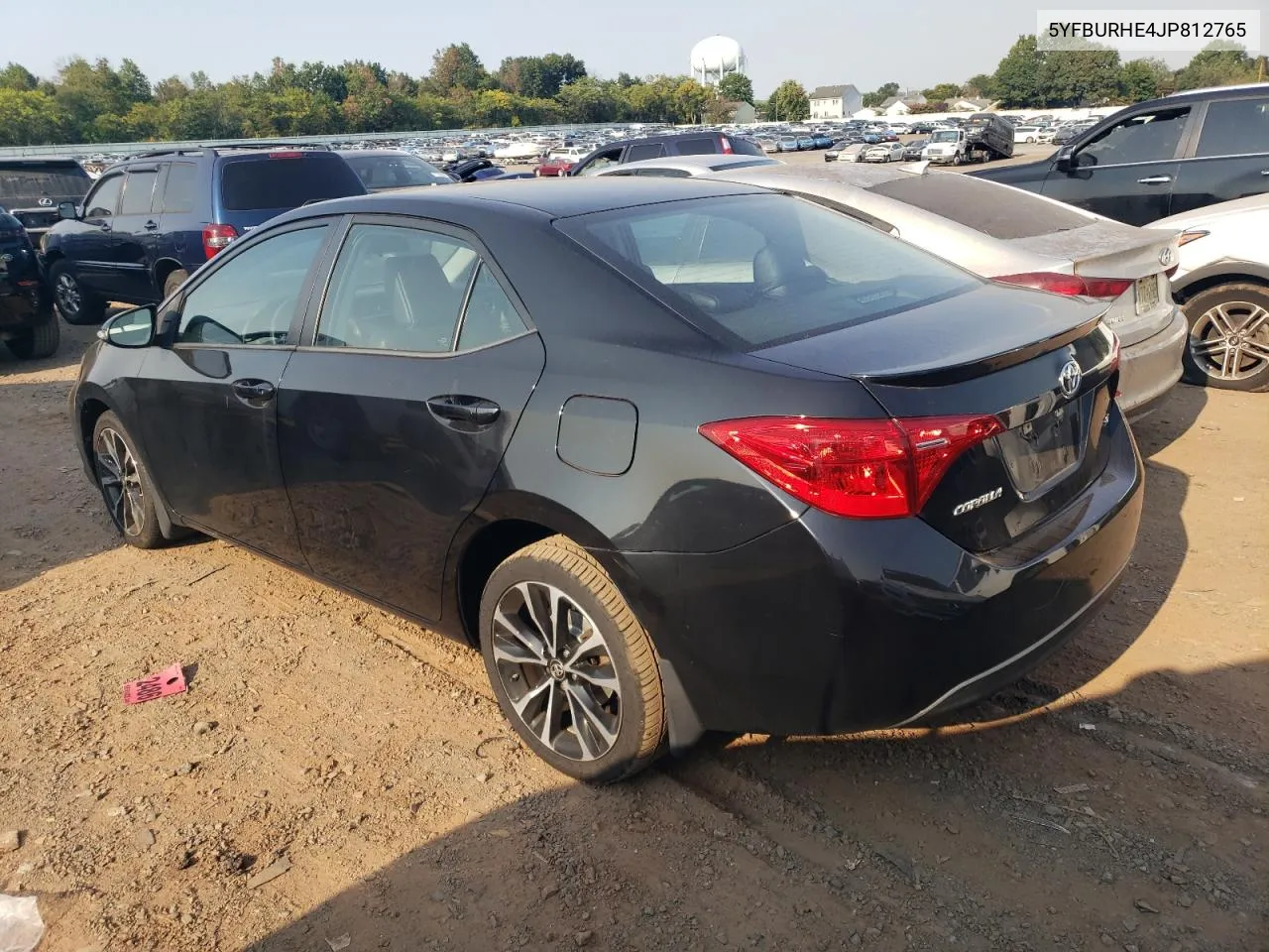 2018 Toyota Corolla L VIN: 5YFBURHE4JP812765 Lot: 71122194