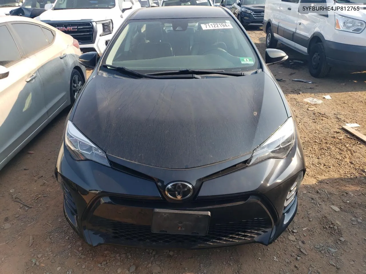 5YFBURHE4JP812765 2018 Toyota Corolla L