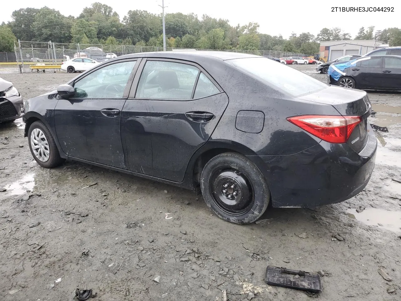 2018 Toyota Corolla L VIN: 2T1BURHE3JC044292 Lot: 71174934