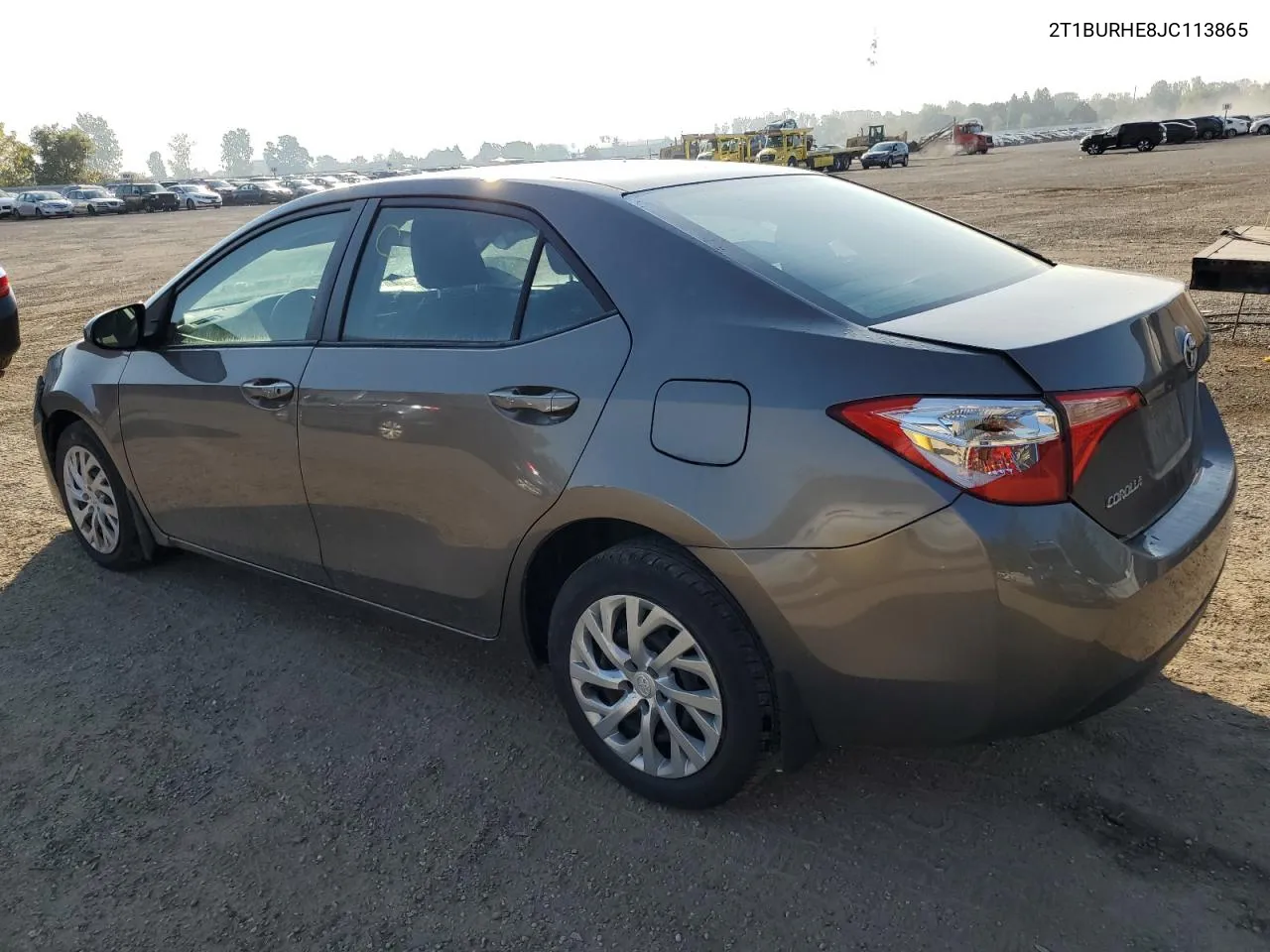 2018 Toyota Corolla L VIN: 2T1BURHE8JC113865 Lot: 71384794