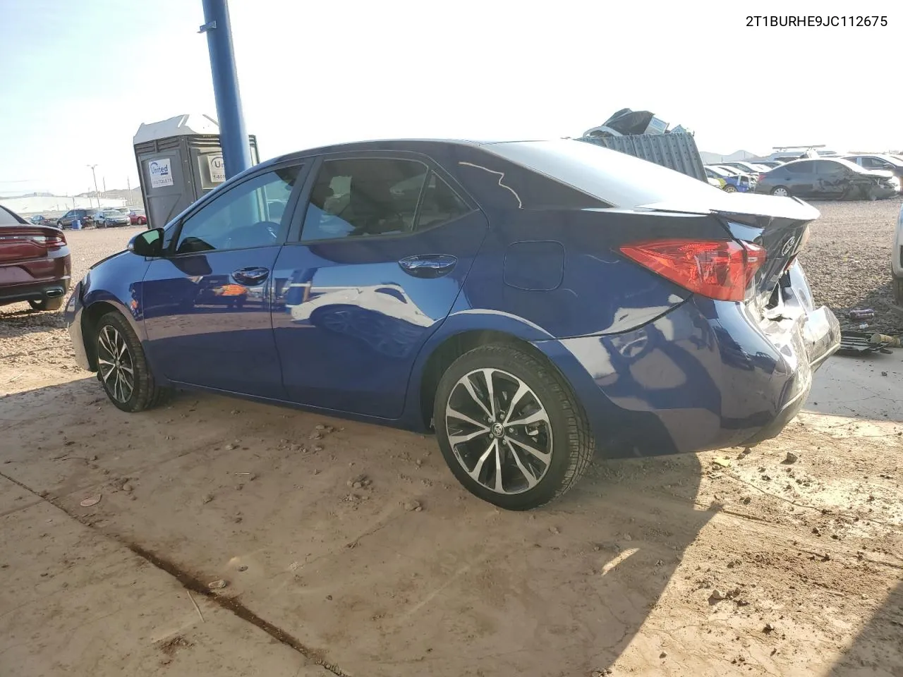 2018 Toyota Corolla L VIN: 2T1BURHE9JC112675 Lot: 71397354