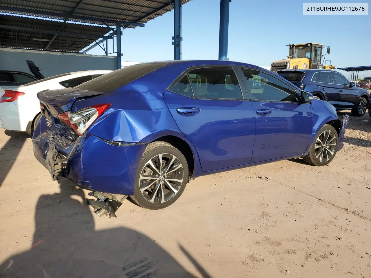 2018 Toyota Corolla L VIN: 2T1BURHE9JC112675 Lot: 71397354