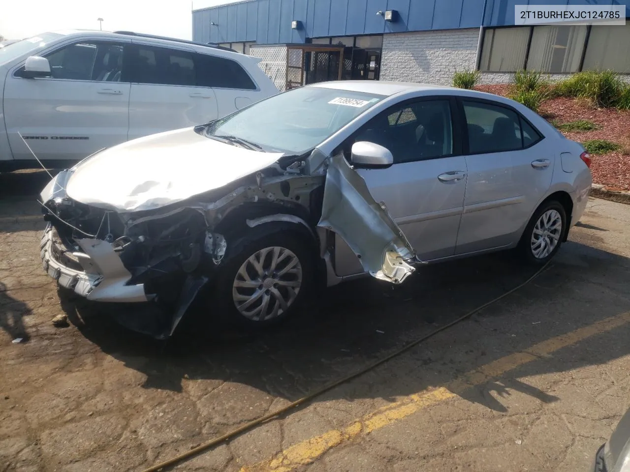 2T1BURHEXJC124785 2018 Toyota Corolla L