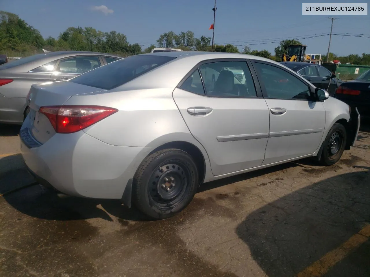 2018 Toyota Corolla L VIN: 2T1BURHEXJC124785 Lot: 71399754