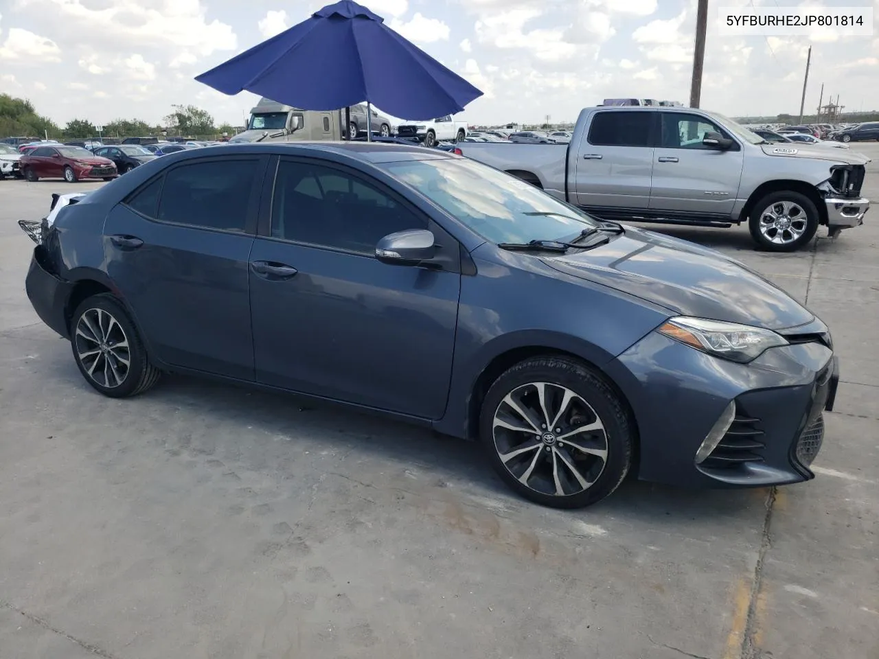 5YFBURHE2JP801814 2018 Toyota Corolla L