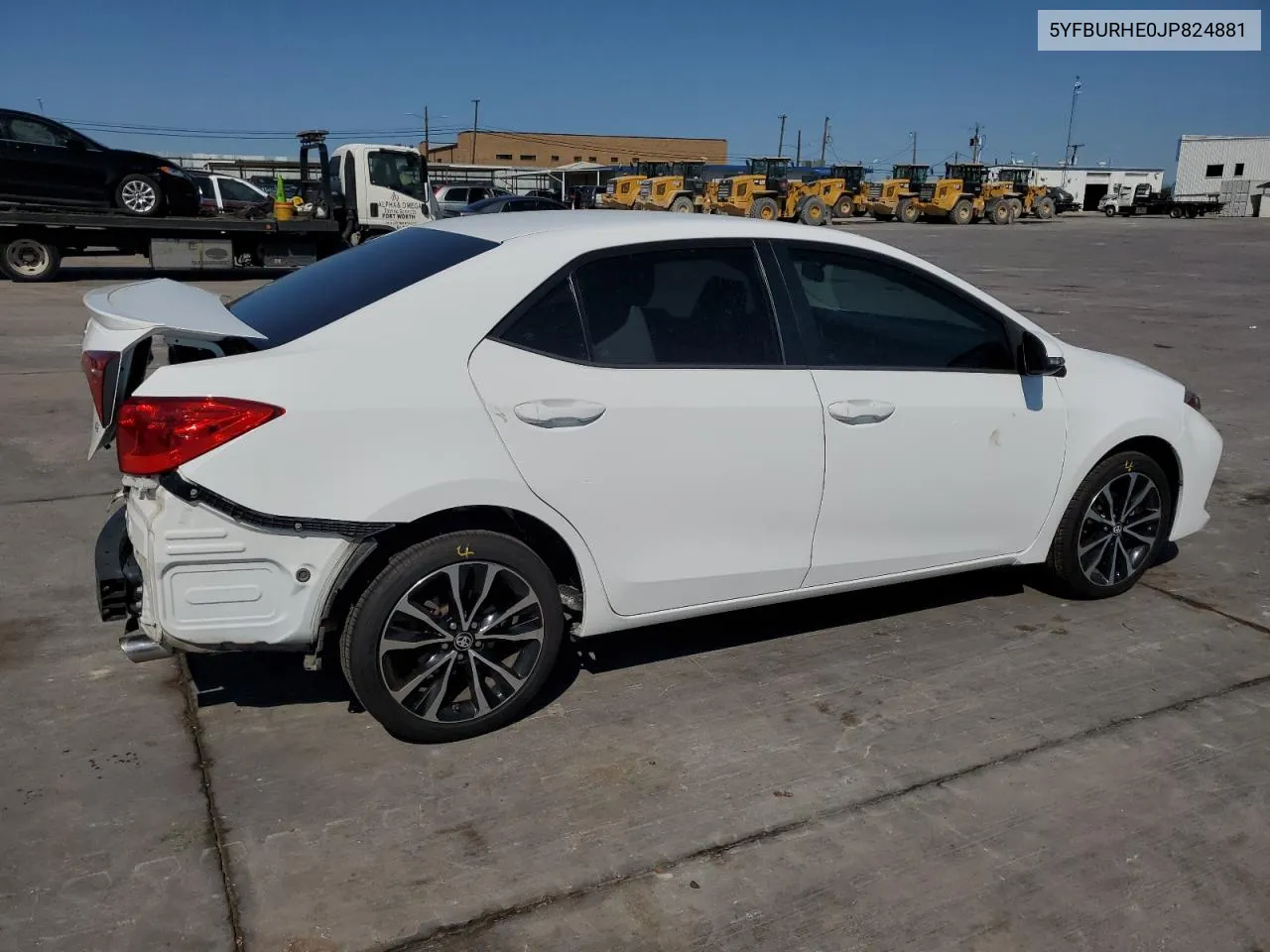 2018 Toyota Corolla L VIN: 5YFBURHE0JP824881 Lot: 71539134