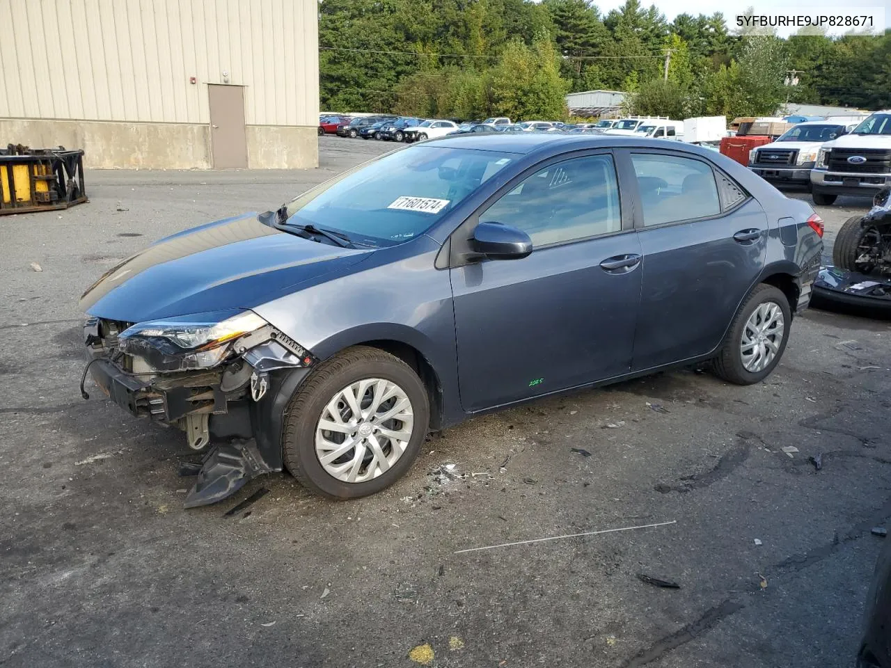 5YFBURHE9JP828671 2018 Toyota Corolla L