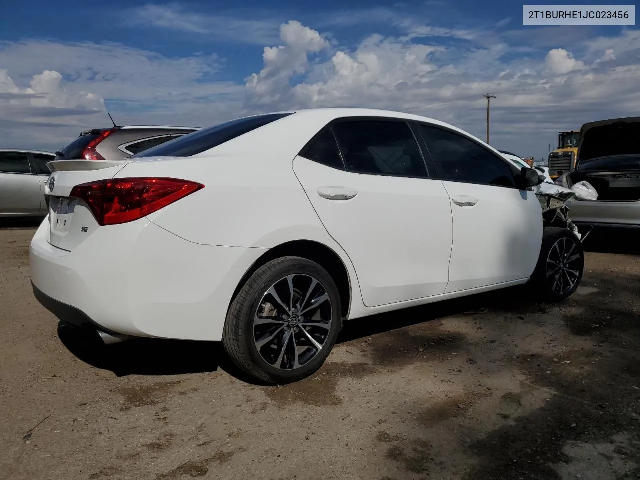 2018 Toyota Corolla L VIN: 2T1BURHE1JC023456 Lot: 71674644