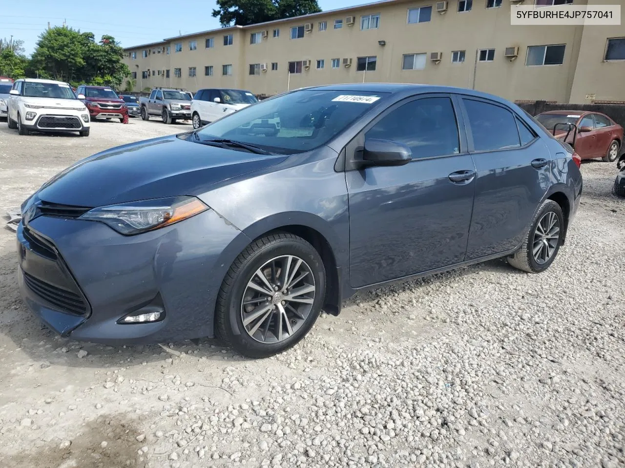 5YFBURHE4JP757041 2018 Toyota Corolla L