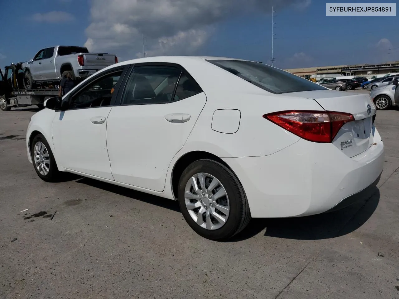 2018 Toyota Corolla L VIN: 5YFBURHEXJP854891 Lot: 71867504