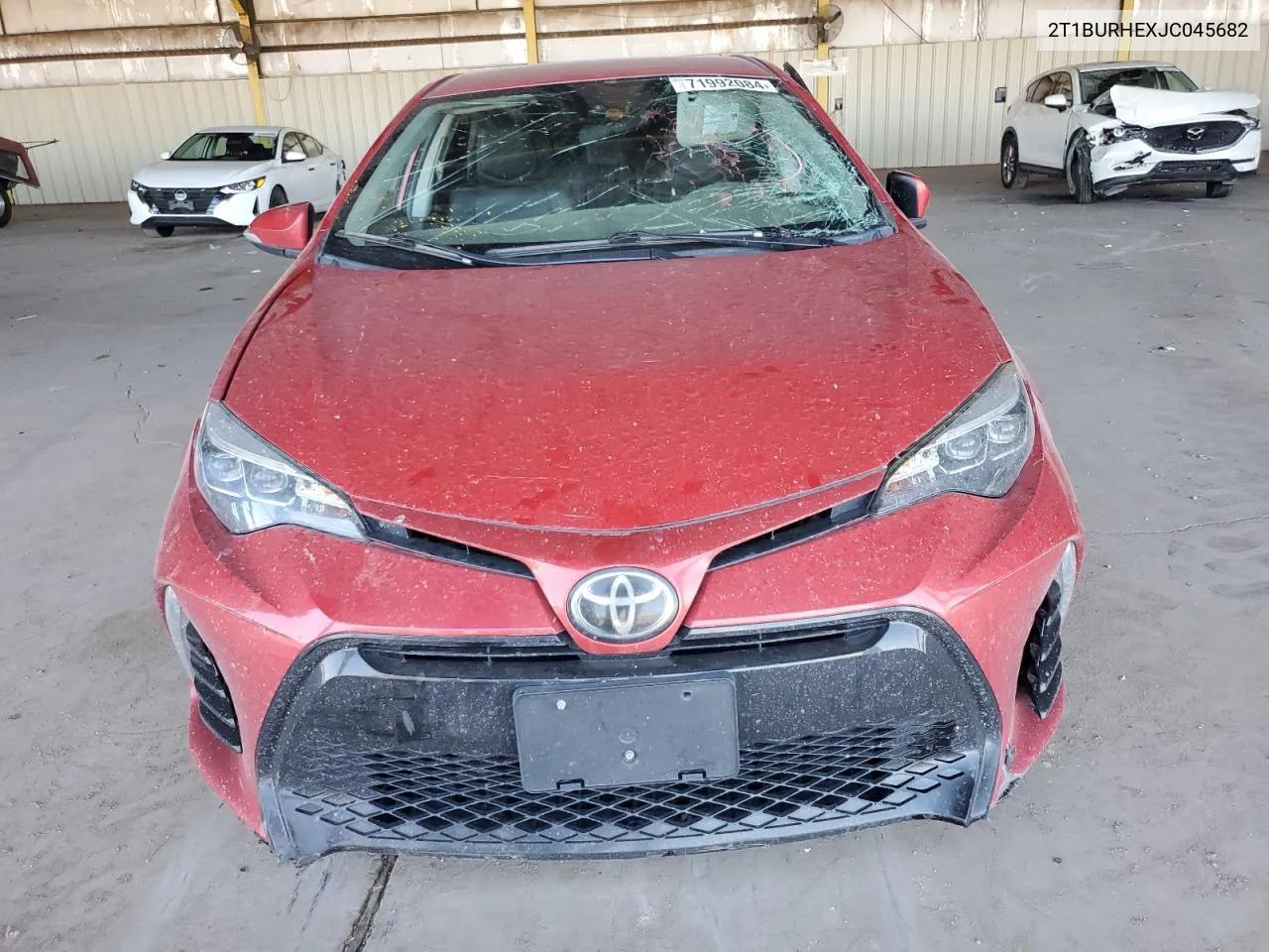 2T1BURHEXJC045682 2018 Toyota Corolla L