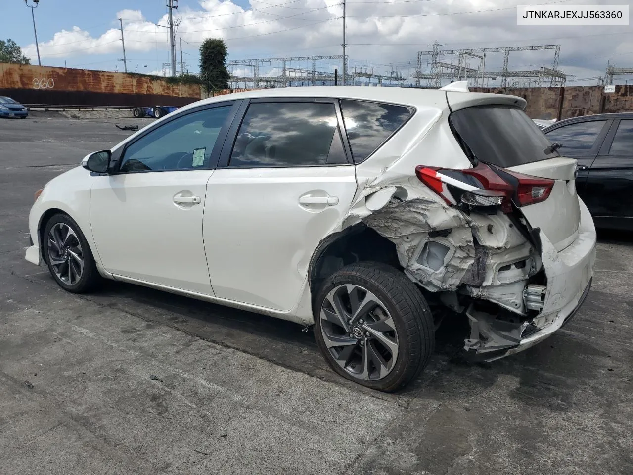 2018 Toyota Corolla Im VIN: JTNKARJEXJJ563360 Lot: 72079934