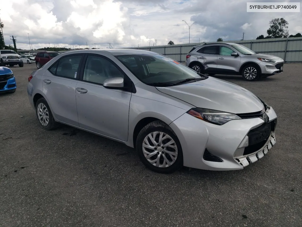 5YFBURHE1JP740049 2018 Toyota Corolla L