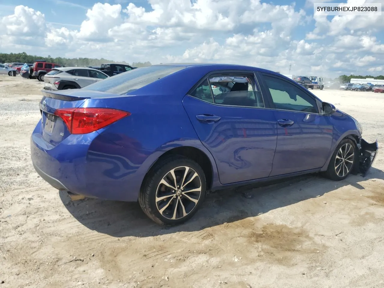 2018 Toyota Corolla L VIN: 5YFBURHEXJP823088 Lot: 72861304