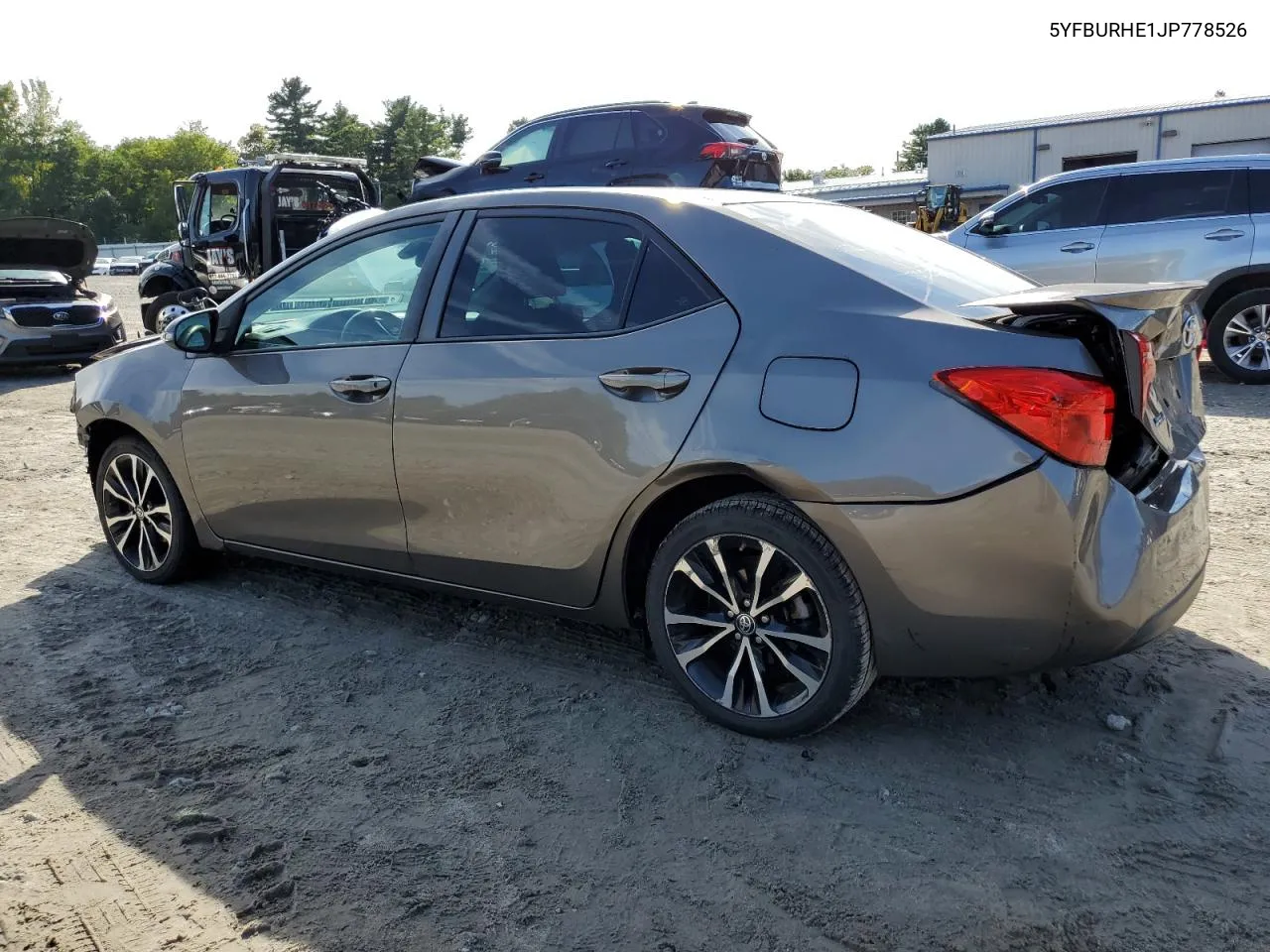 2018 Toyota Corolla L VIN: 5YFBURHE1JP778526 Lot: 73171294