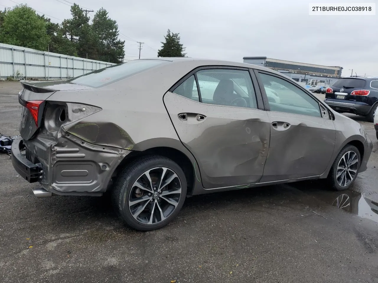 2018 Toyota Corolla L VIN: 2T1BURHE0JC038918 Lot: 73181204