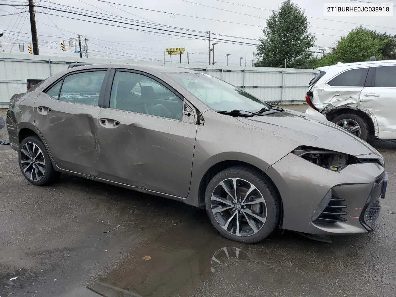 2018 Toyota Corolla L VIN: 2T1BURHE0JC038918 Lot: 73181204